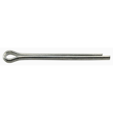 Midwest Fastener Extended Prong Cotter Pin, 9/64 in Dia, 1-3/4 in L, Steel, 40 PK 930245